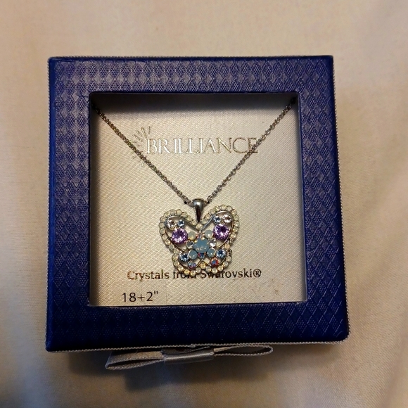 Swarovski Jewelry - New! Brilliance crystals from Swarovski butterfly neckless